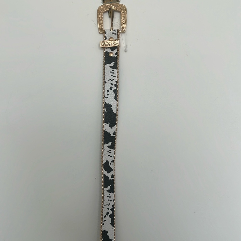 Cowhide belt